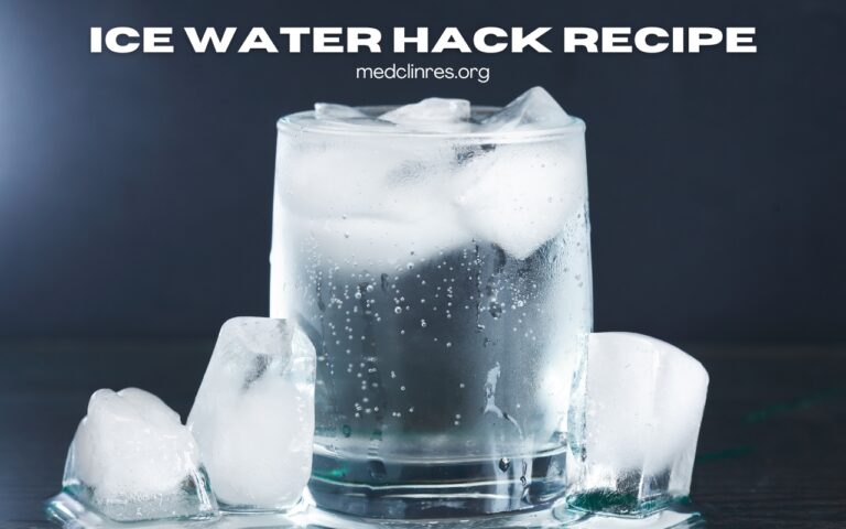 What Are The Ingredients For The Ice Water Hack Ice Water Hack Recipe: The Science Behind Cold Water and Its Impact on
