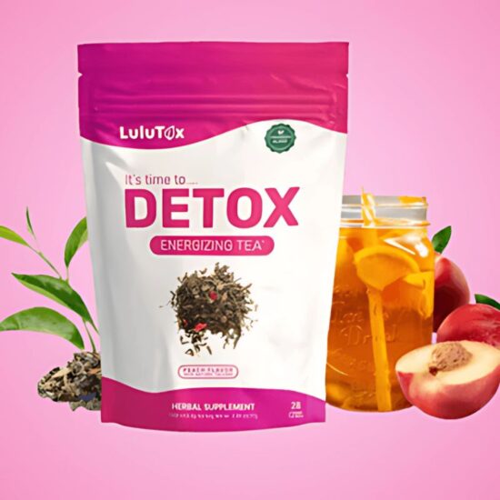 Lulutox Detox Tea Slimming Tea with Dandelion and Ginseng
